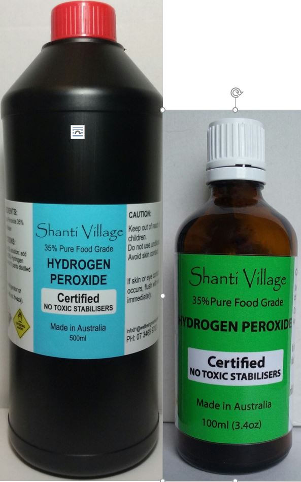 35 food grade Hydrogen Peroxide Australia H2O2